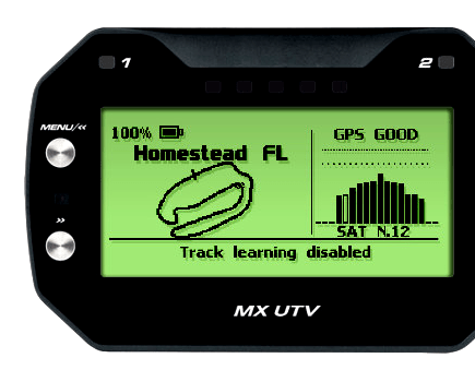 MX UTV Backlight colours