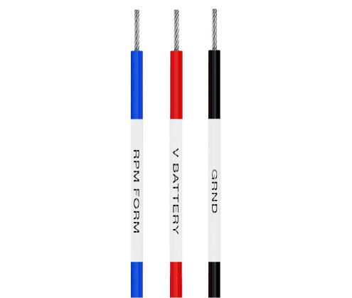 GND, V Battery, RPM Form cables