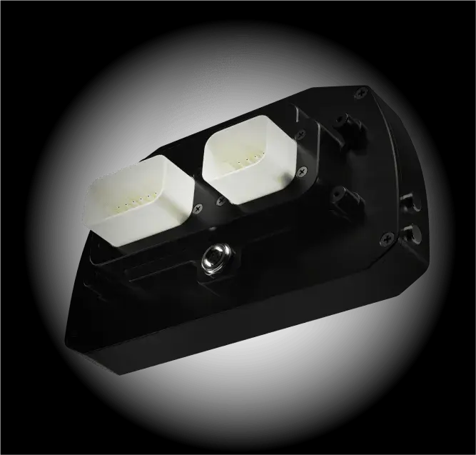 mx series digital outputs on rear of display