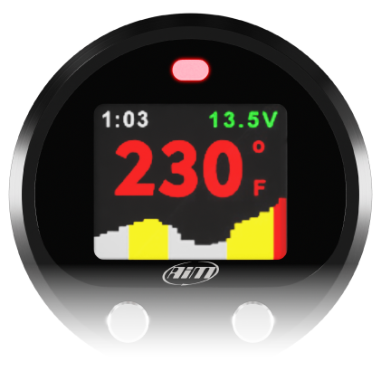 infrared belt temperature system red screen with LED Alarm