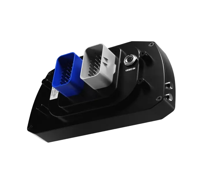 mx series digital outputs on rear of display