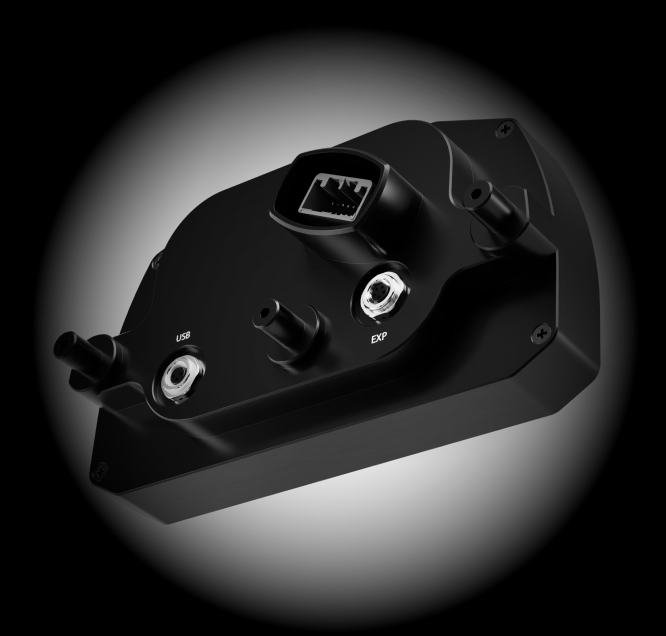 mx series digital outputs on rear of display