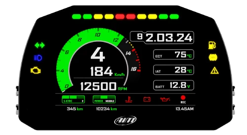 MXK10 gen 4 analog display