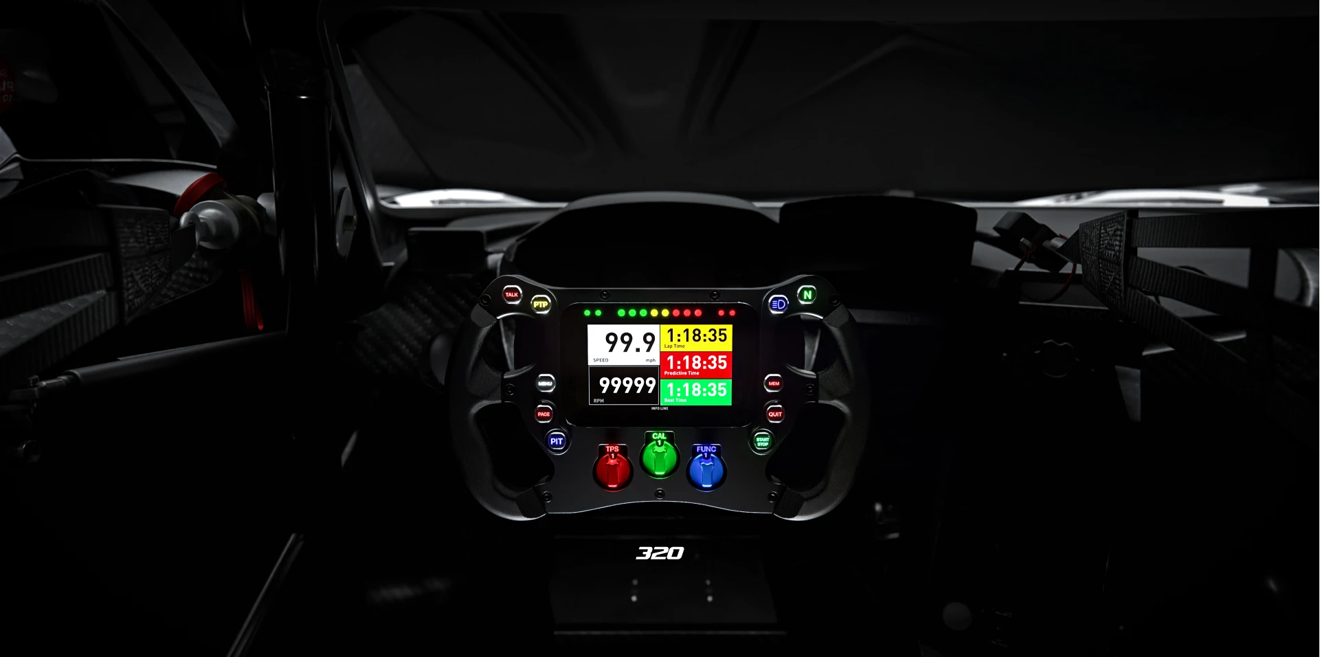 SW4 wheel illuminated controls