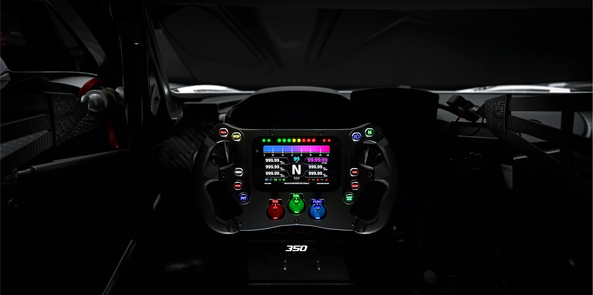 SW4 racing cockpit view