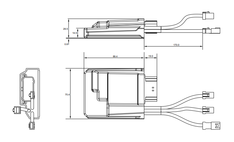Taipan Y v2  technical drawing